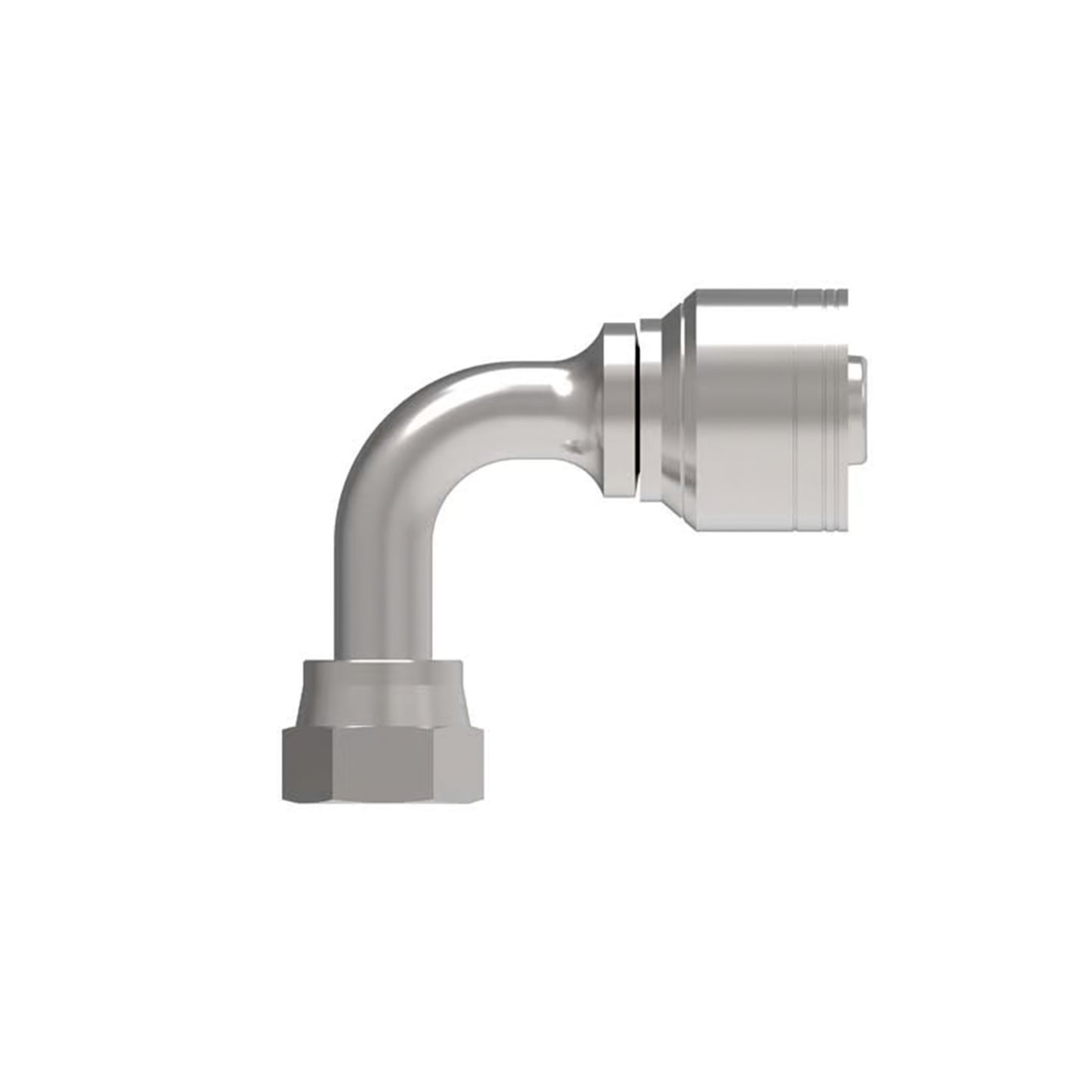 3/8 x 1/2 Female Ffor 90° Tube Elbow Medium Drop (06Z-J38)
