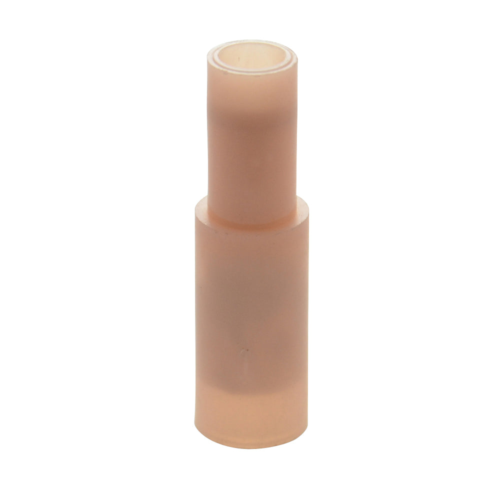 22-18 Awg Red Nylon Insulated Fully Insulated Bullet Female Snap Receptacle.
