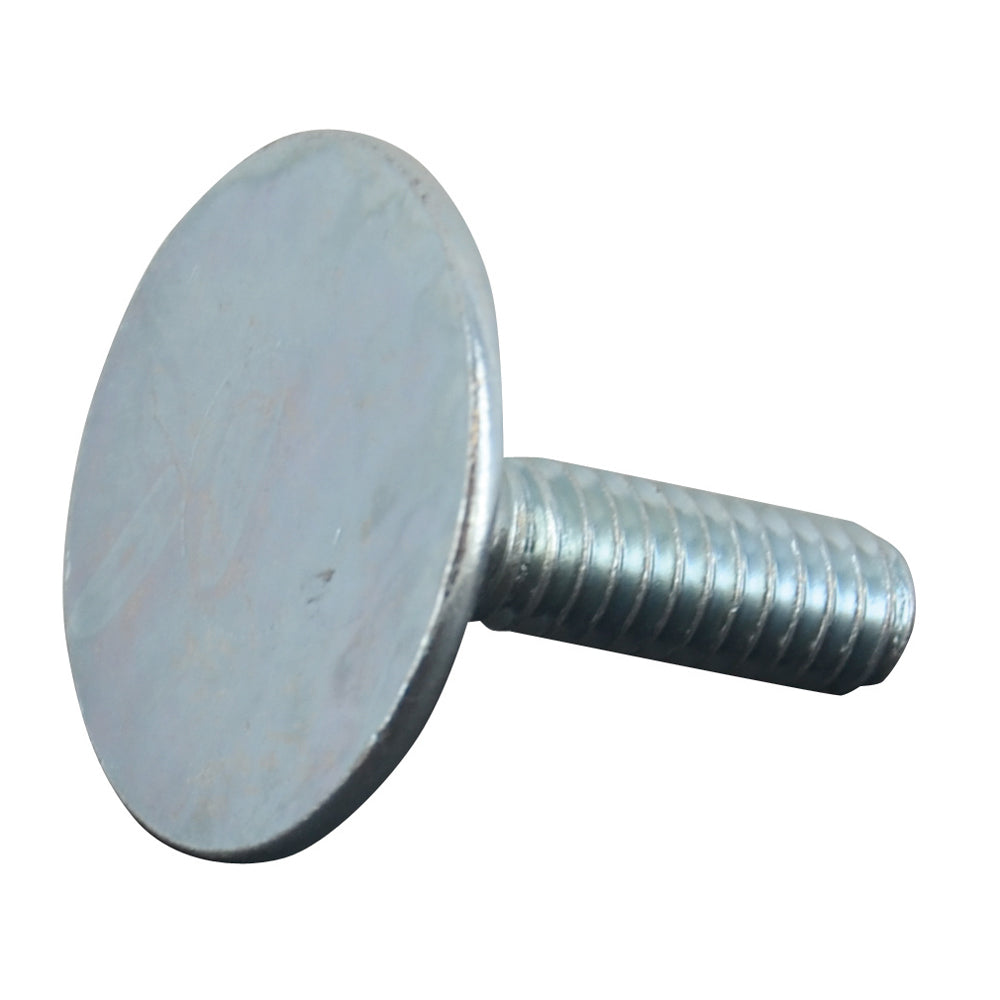 1/4-20 x 2 Inch Coarse Zinc Plated Grade 2 Flat Head Elevator Bolt