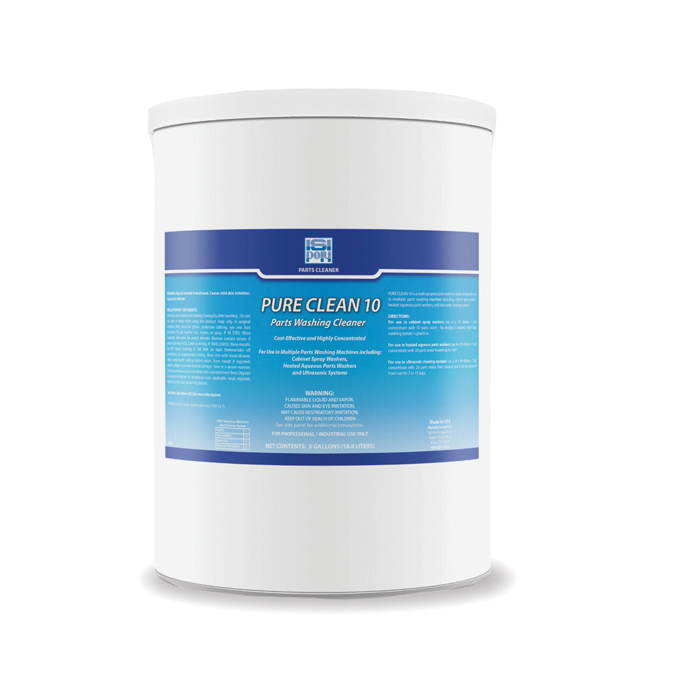 FastServ Pure Clean 10 Parts Washing Cleaner - 5 Gallon Bucket