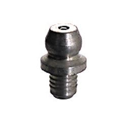3/16 Inch Passivated Stainless Steel Straight Long Shank Vanguard Hydraulic Grease Fitting