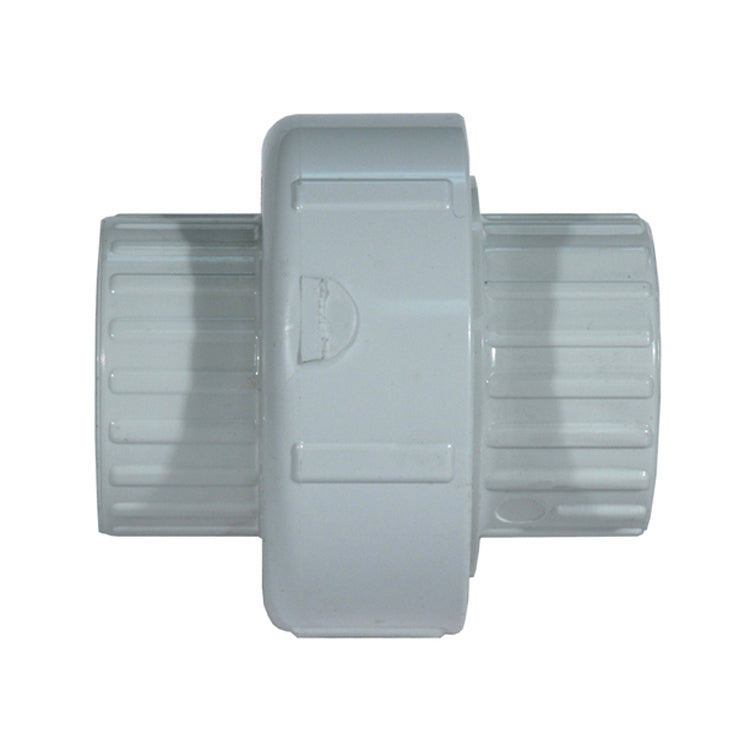 1/2 Inch Socket Sch 40 White Pvc Union