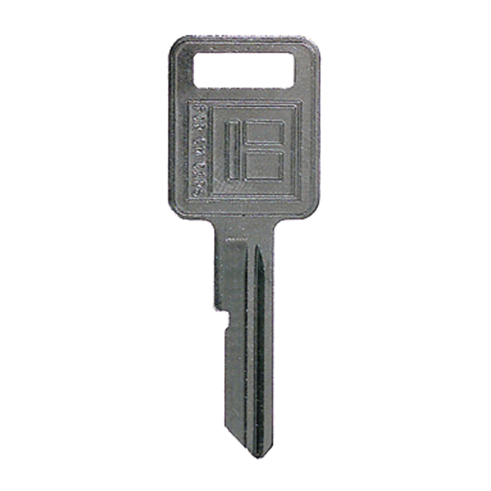 Metal Key Blank With Letter E - GM B44