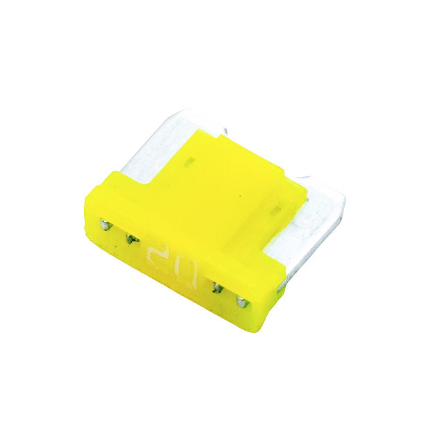 20 Amp Mini Low Profile Fuse Yellow