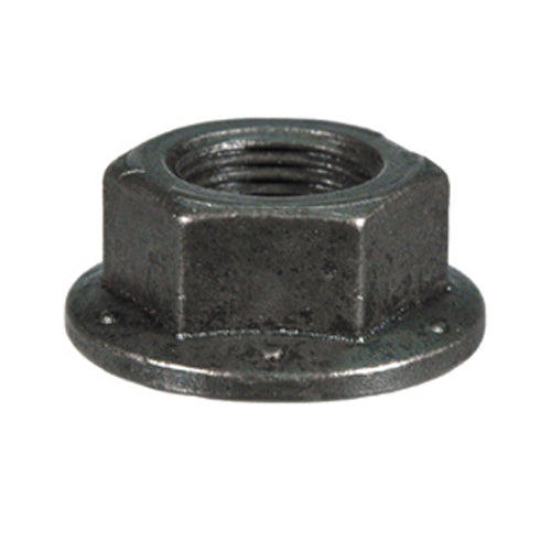 3/4-16 Fine Black Phosphate and Oil Grade 8 Top Prevailing Torque Hex Flange Lock Nut.