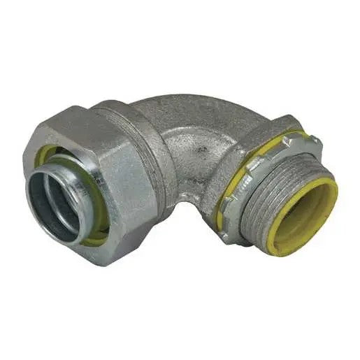 1/2 In. 90 Degree Liquidtight Connector- Insulated
