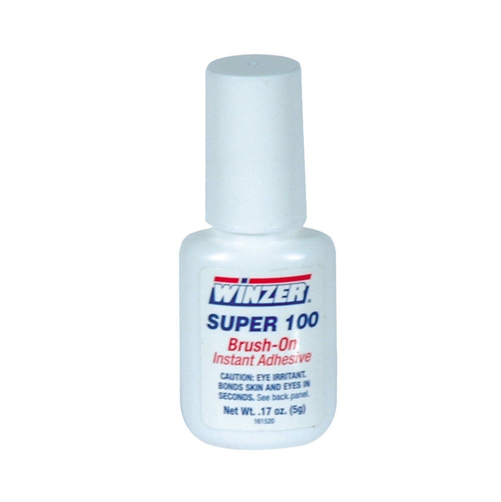 Winzer Super 100 Brush-On Instant Adhesive - .17 oz - 6-Pack