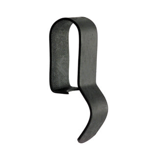 3/8 Inch Black Steel Wire Loom Clip