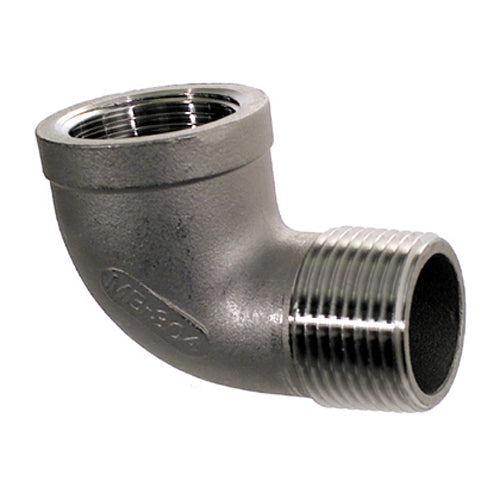 1" Schelule 40 NPT 304 Stainless Steel 90 Degree Street Elbow