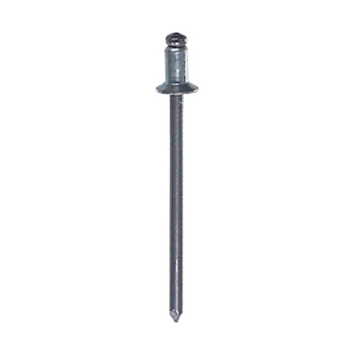 0.188 - 0.256 Inch Grip 1/8 Inch Dia x 0.4 Inch 5052 Aluminum Countersunk Head Blind Rivet