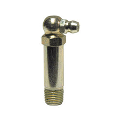 1/8-27 Zinc Dichromate Plated Steel 90 Degree Long Grease Fitting