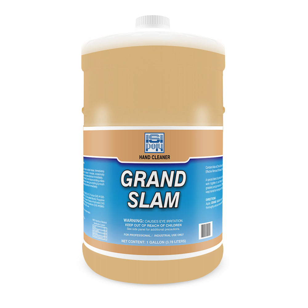 ISI-Poly Grand Slam Hand Cleaner With Dispenser - 1 Gallon - Pack of 4