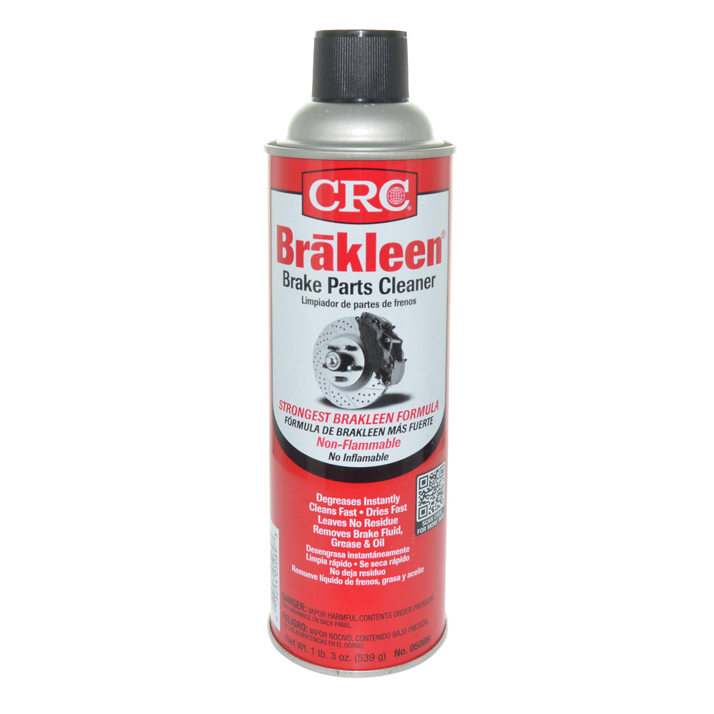 CRC Non-Flammable Brakleen Brake and Parts Cleaner Aerosol - Net Contents 19 oz