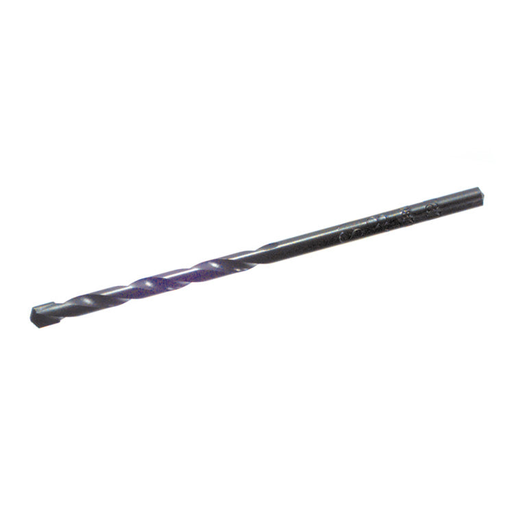 3/16 Inch X 6 Inch Tungsten Carbide Tip With Copper Brazed Roto Percussion Straight Shank Bit