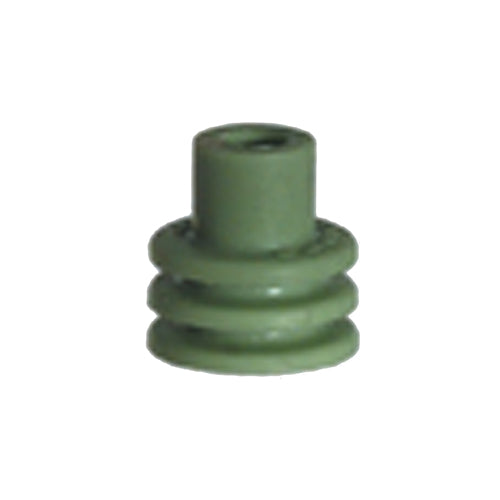16-12 Awg 7.25 Mm Od Green Liquid Silicone Metri-Pack Series Individual Round Press Fit 1 Way Loose Cable Cavity Seal