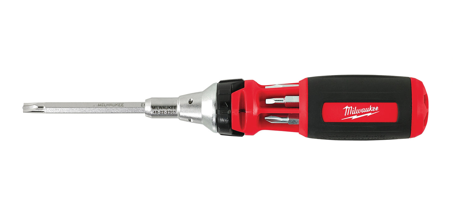 Milwaukee 10 In 1 Ecx Ratcheting Multi-Bit Driver