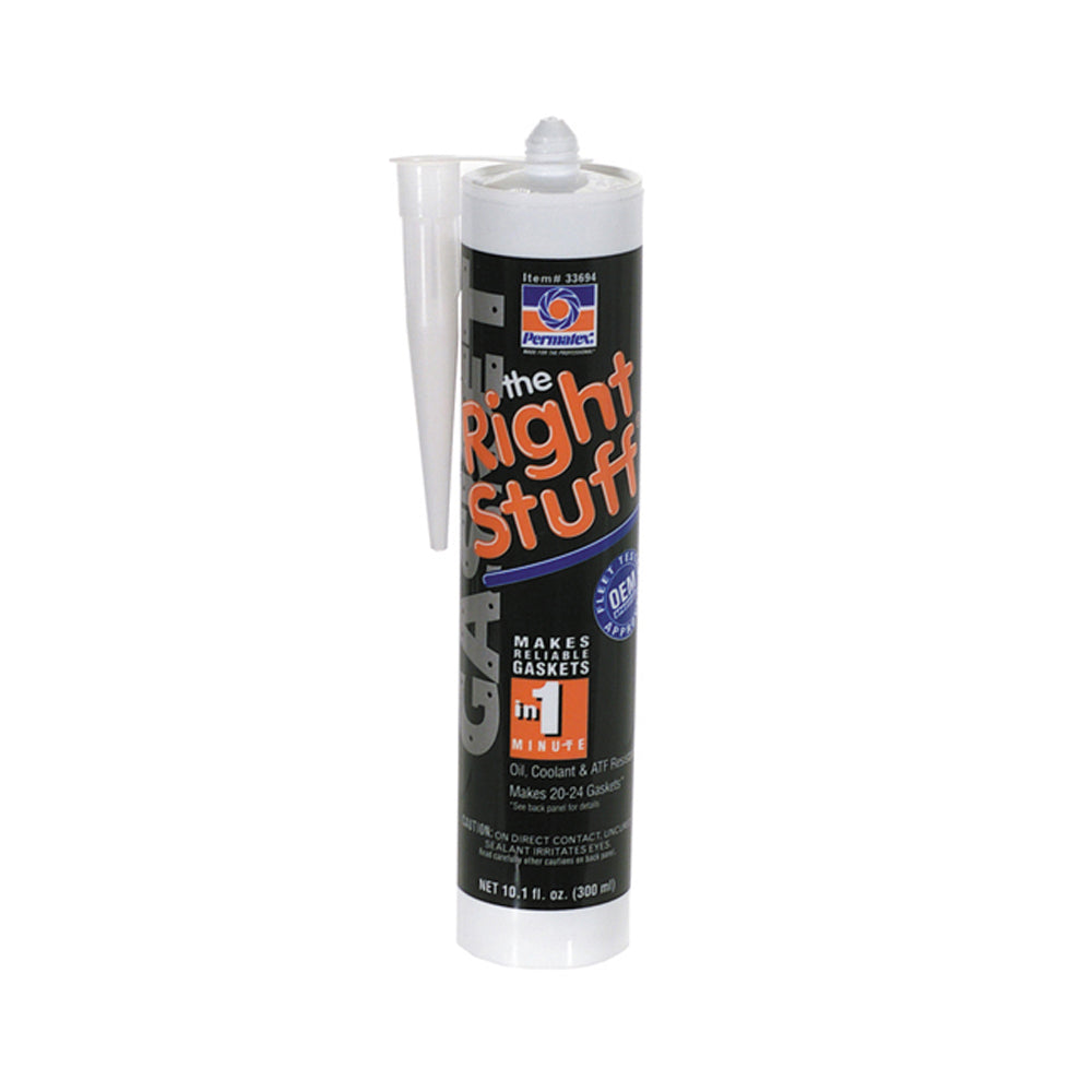 Permatex the Right Stuff Oem Gasket Maker Metallic Black - 10.1 oz Cartridge