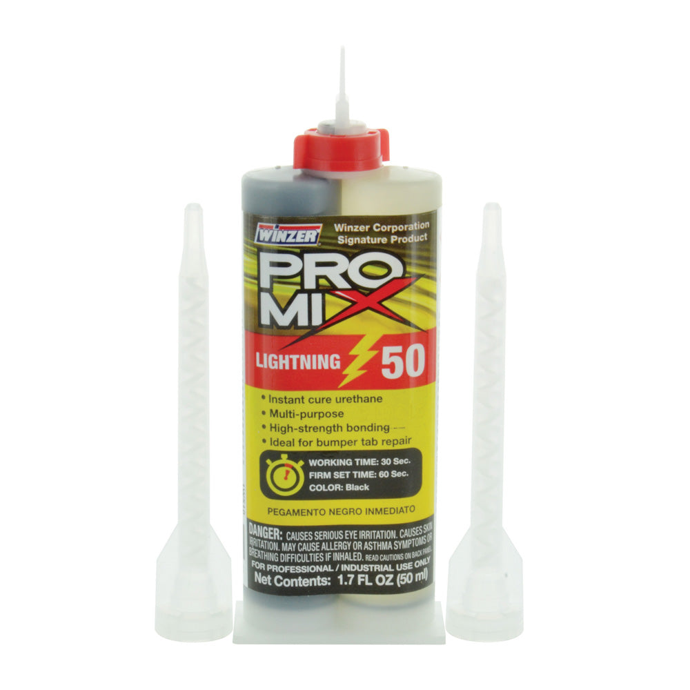 Winzer Pro Mix Instant 50 Black Adhesive Mini - 1.7 Oz Net Wt.