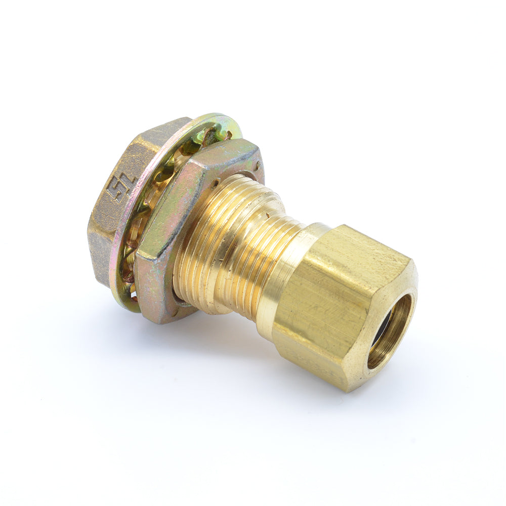 1/2 Inch x 3/8 FPT Brass Female Air Brake Coupling for Copper Tubing