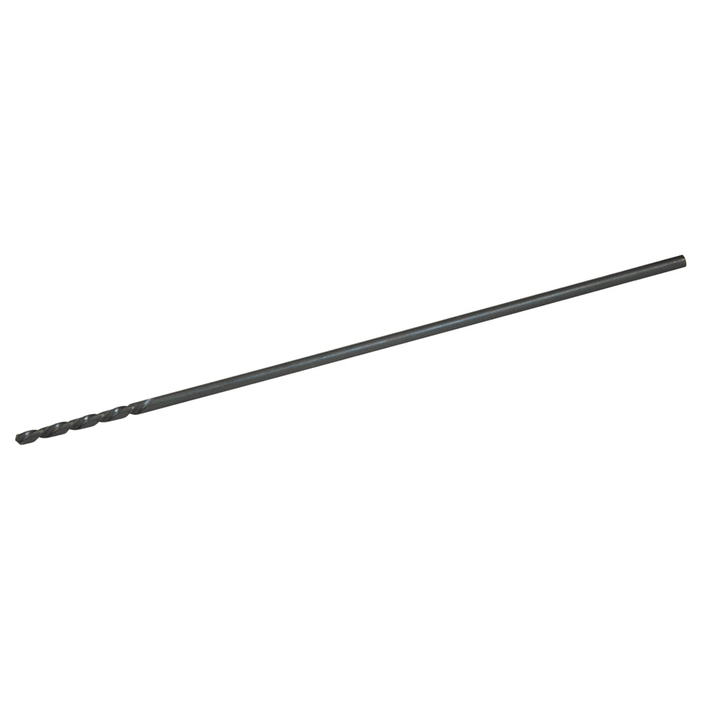 1/8 Inch x 12 Inch Black Oxide High Speed Steel Aircraft Extension Drill Bit