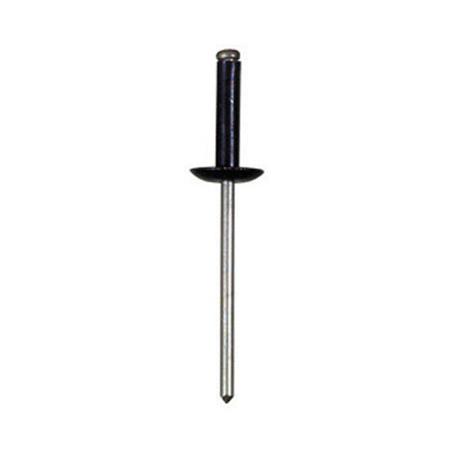 1/8 Inch X 14.29 Mm 5/16 - 3/8 Inch Grip Black Aluminum Specialty Rivet