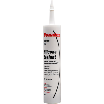 Dynatex Industrial Grade Silicone Sealant White - 11 oz
