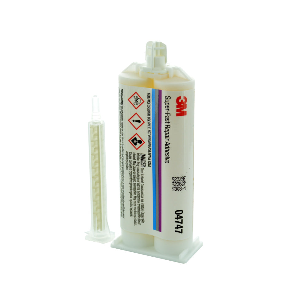 3M 04747 Super-Fast Repair Amber Adhesive / Epoxy 1.69 fl oz