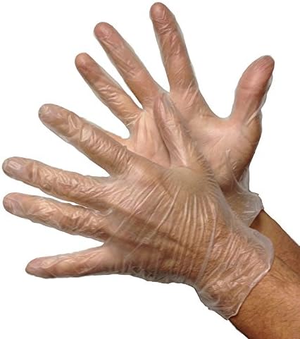 (Disco - No Comparable Item Available) Disposable Industrial Vinyl Powder Free Gloves