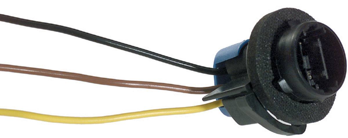 Black Signal Park Stop And Tail Lamps With 8 Inch Gpt Leads - Gm 1990 - On