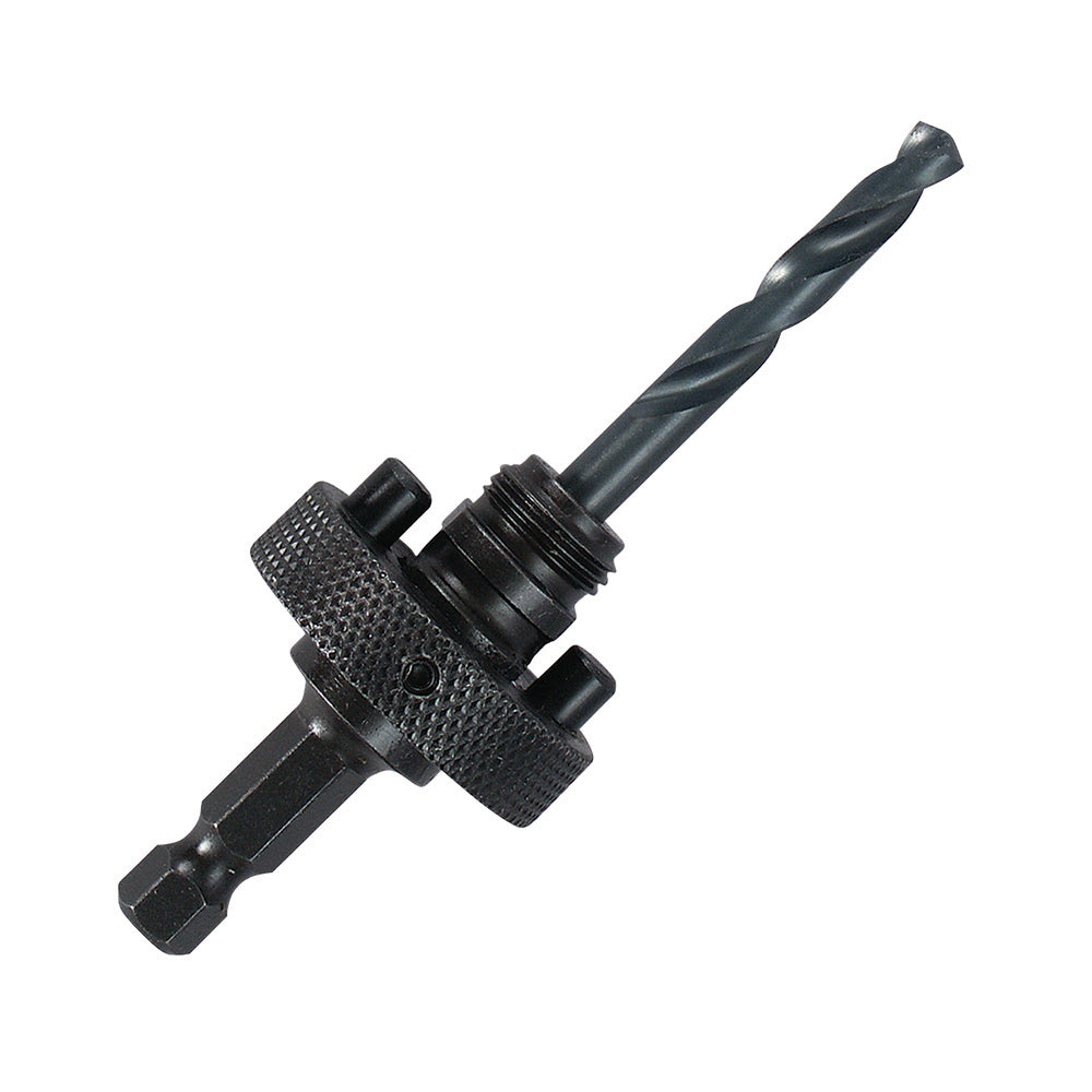 3/8 Inch Hex Hardened Carbon Steel Quick Change Hole Saw Arbor Lenox