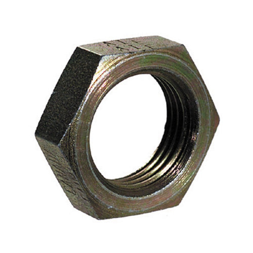 3/16 Inch 10000 psi Zinc Plated Yellow Dichromate Carbon Steel Jic 37 Degree Adapter - Bulkhead Nut