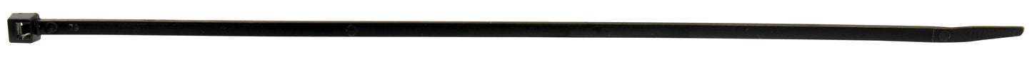 8.875 Inch x .140 Inch Self Locking Wire Tie 40 Lb Black - Pack of 100