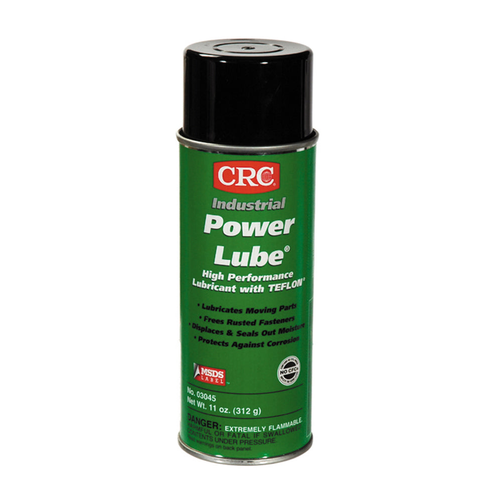 Crc Power Lube High-Performance Lubricant With Ptfe - 11 Oz Net Weight - Aerosol
