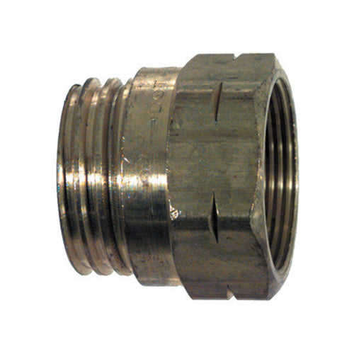 1/2 Inch Brass Spring Guard Nut - Sleeve Type Air Brake Couplers