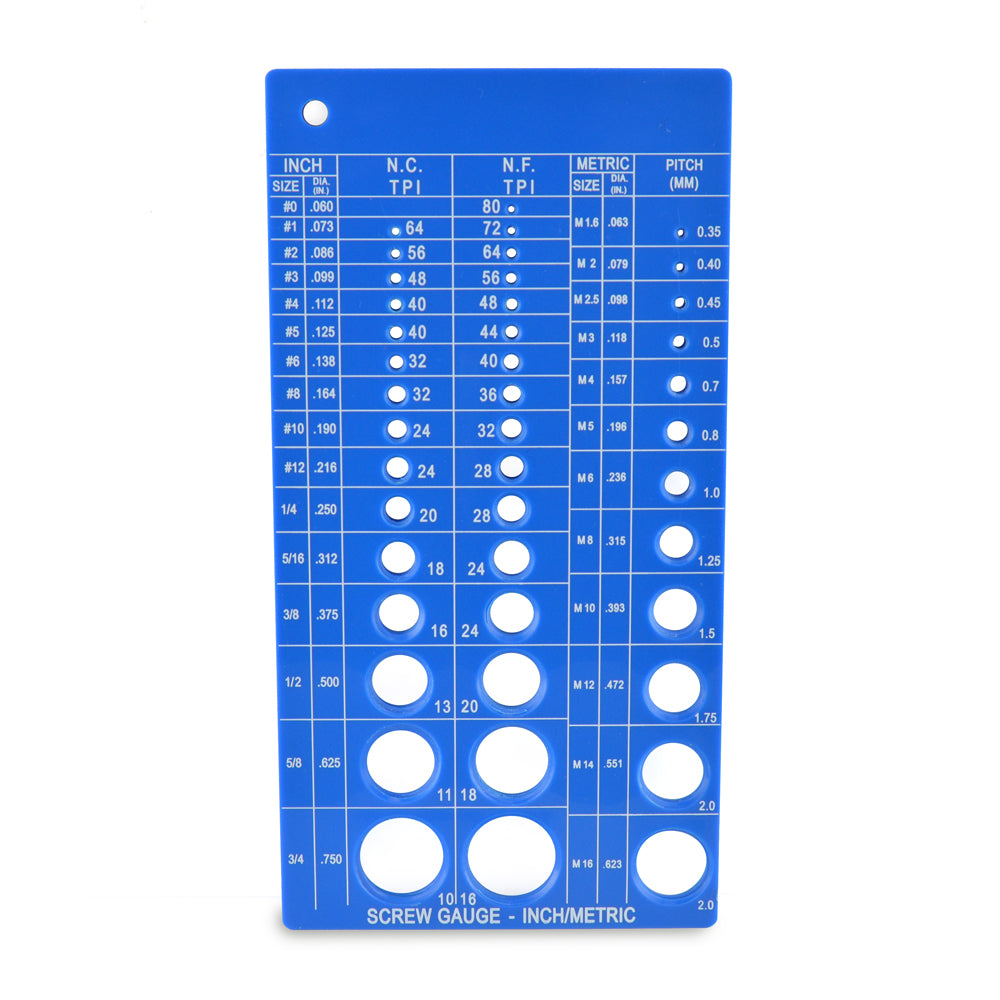 Winzer Quick Check Bolt & Screw Gauge