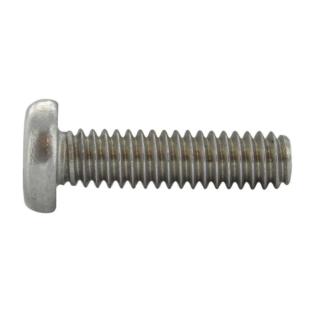 #6-32 x 1-1/4 Inch Stainless Steel Spanner Pan Head Tamper Resistant Machine Screw - Clearance