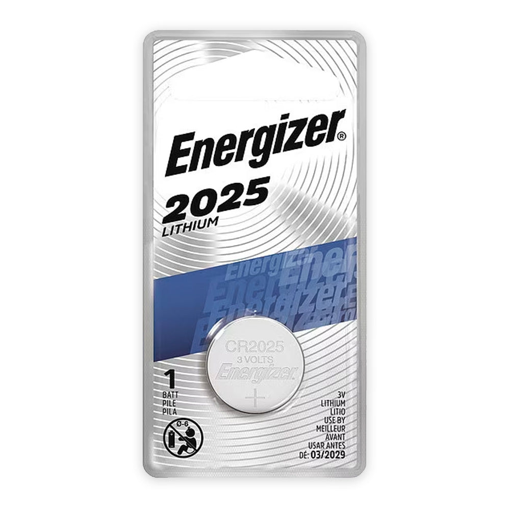 Energizer 3V Cr2025 Lithium Battery Carded