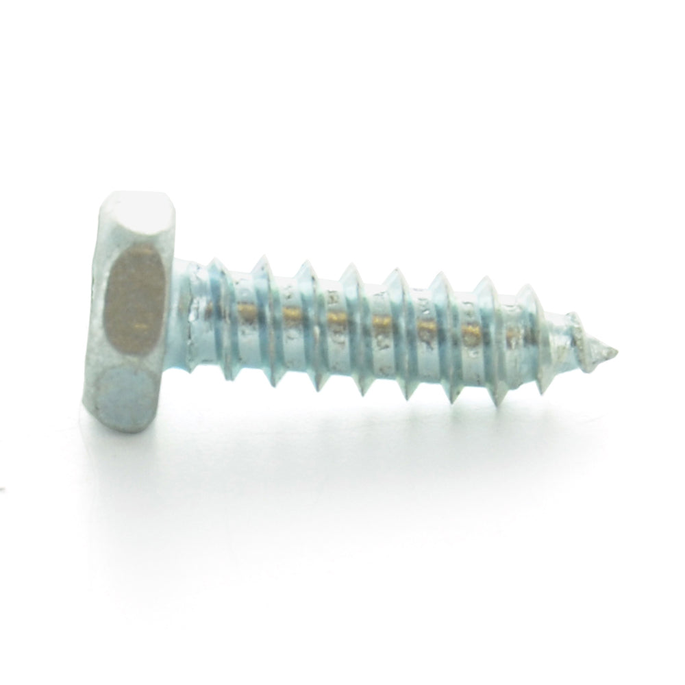 M4.8 x 1.6 x 25 mm Zinc Plated Alloy Steel Hex Head Self-Tapping Sheet Metal Screw