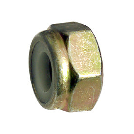 M14 x 2 Coarse Din 985 Yellow Zinc Class 10 Nylon Insert Lock Nut