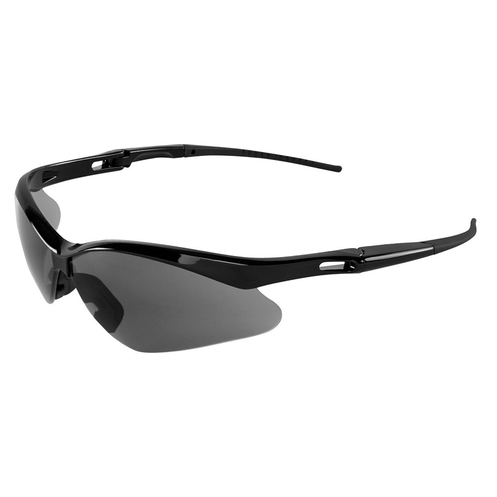 Spearfish Smoke Anti-Fog Lens Shiny Black Frame Safety Glasses