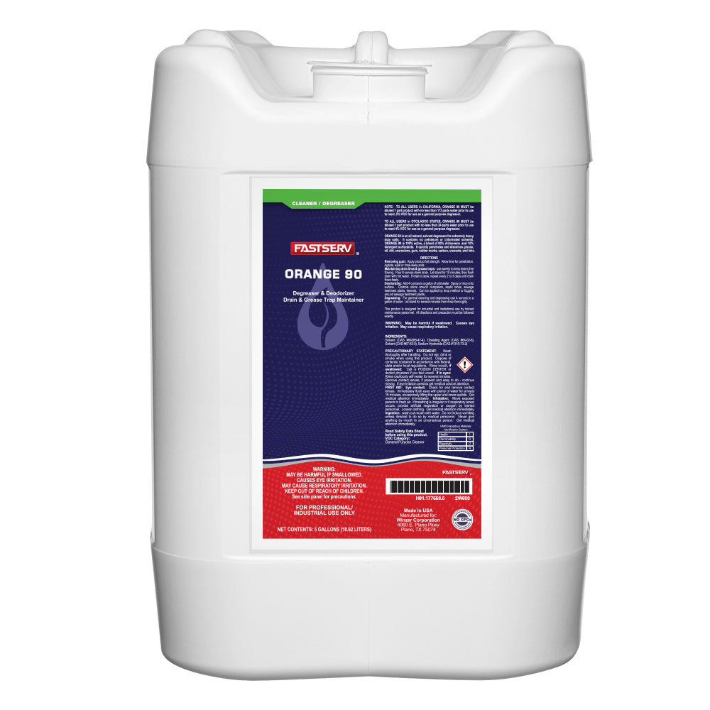 Fastserv Superball Extra Heavy Duty Cleaner And Degreaser - 55 Gallon Drum