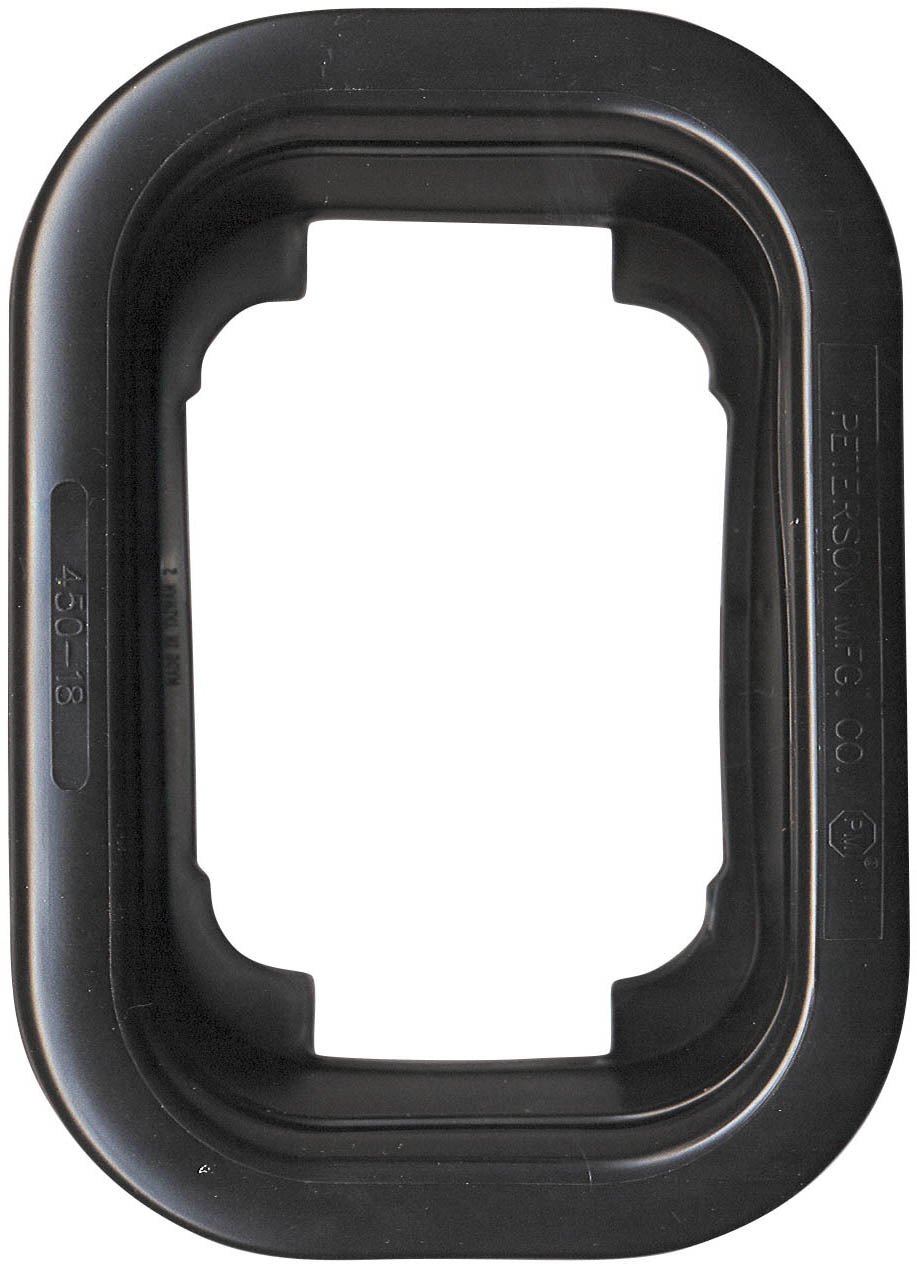 Grommet Rect Pvc Rubber 3"X5"