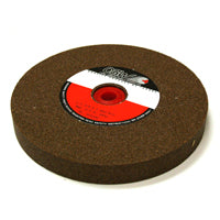 6 Inch x 3/4 Inch x 1 Inch 60 (Medium) Grit Brown Aluminum Oxide Type 1 Bench Grinding Wheel