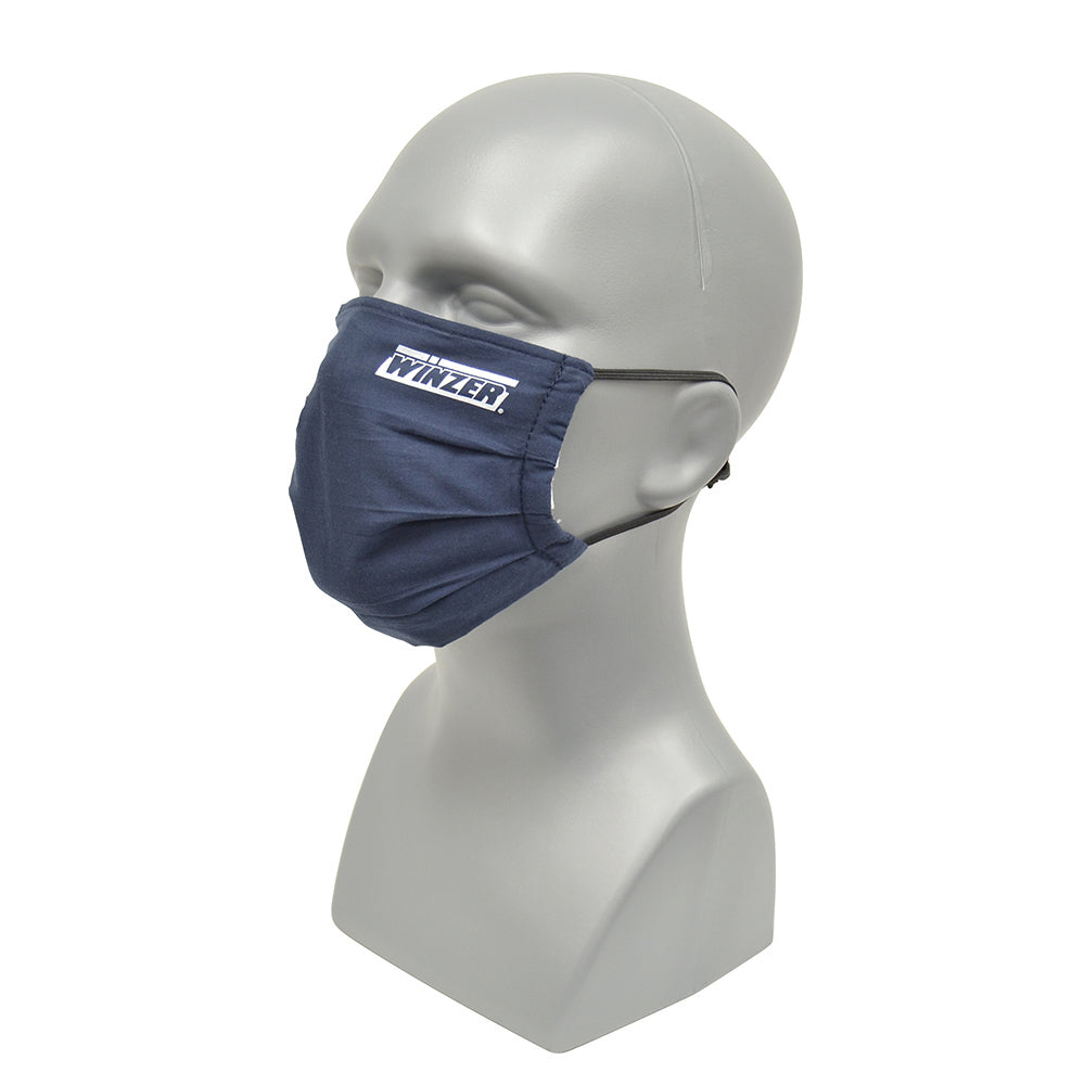 WINZER NAVY COTTON MASK