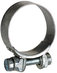 M19 18 mm x 20 mm Zinc-Plated Steel Band S Type High Pressure Hose Clamp
