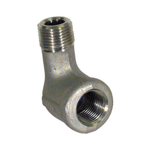1/4" Schedule 40 NPT 316 Stainless Steel 90 Degree Street Elbow