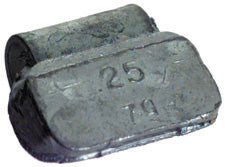 Standard Steel Wheel Weight 2.5 Oz.