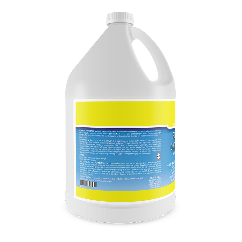 ISI-Poly Foam Gel Oven / Grill Cleaner - 1 Gallon