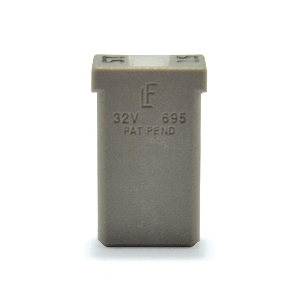 15 Amp Mcase+ 32 Volt Cartridge Fuse - Gray