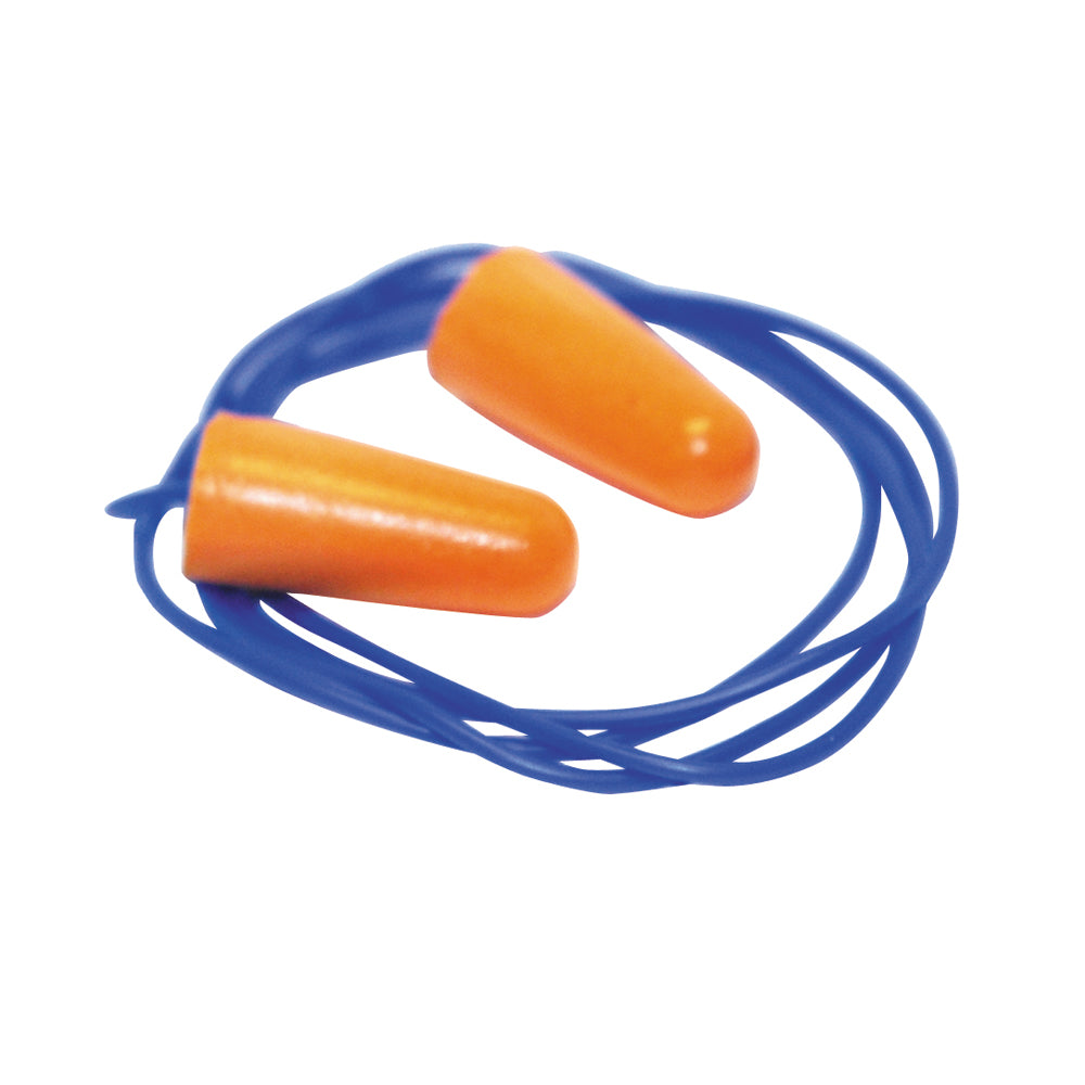 Corded Disposable Ear Plugs Box of 100 Pairs